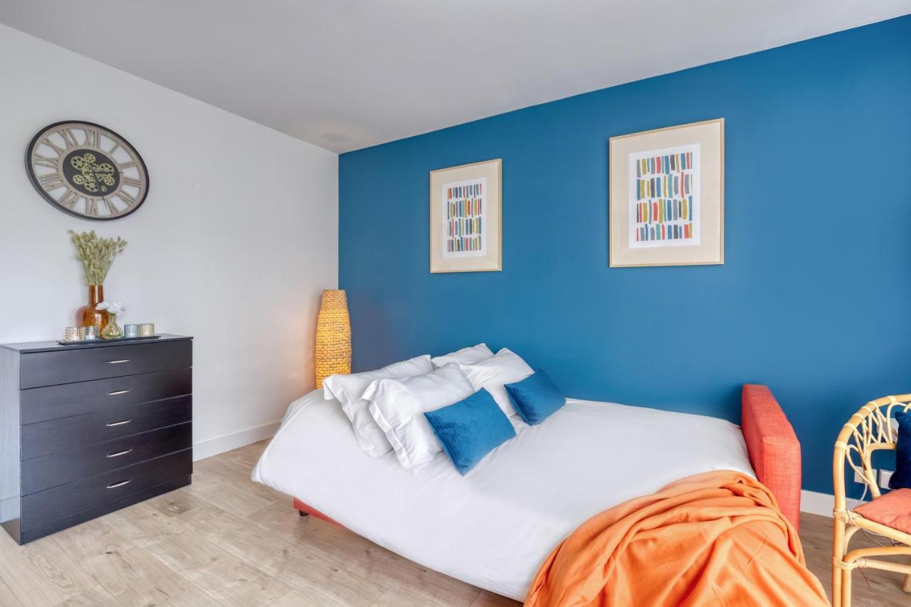 Le Bleu, Tres Bien Situe 1Mn Centre Commerciale, Disney Parking Gratuit Serris Luaran gambar