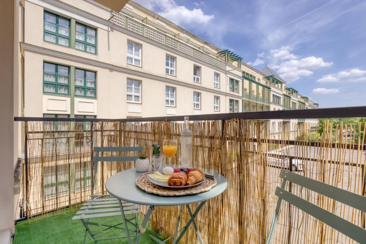 Le Bleu, Tres Bien Situe 1Mn Centre Commerciale, Disney Parking Gratuit Serris Luaran gambar