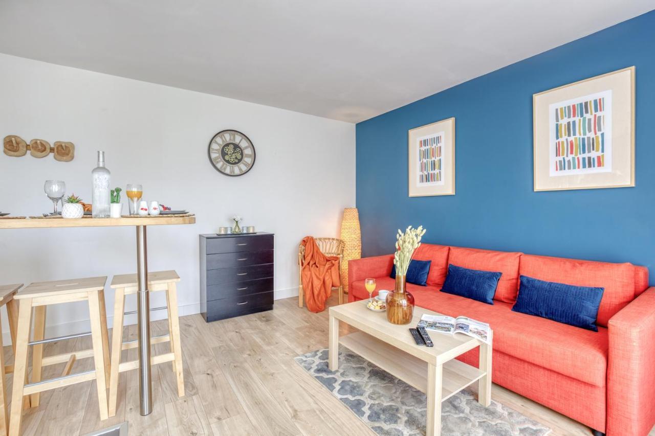 Le Bleu, Tres Bien Situe 1Mn Centre Commerciale, Disney Parking Gratuit Serris Luaran gambar