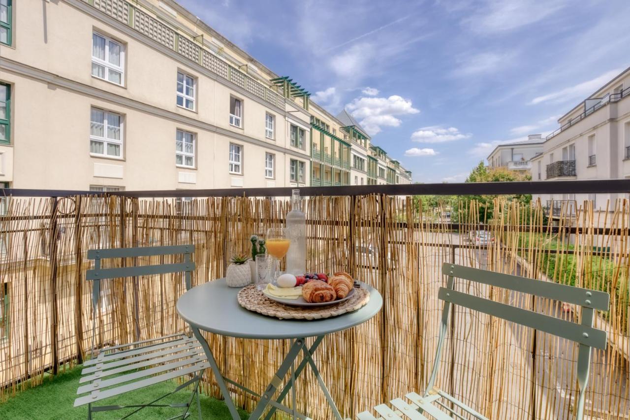 Le Bleu, Tres Bien Situe 1Mn Centre Commerciale, Disney Parking Gratuit Serris Luaran gambar